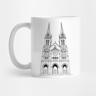 Saigon Cathedral, Vietnam Mug